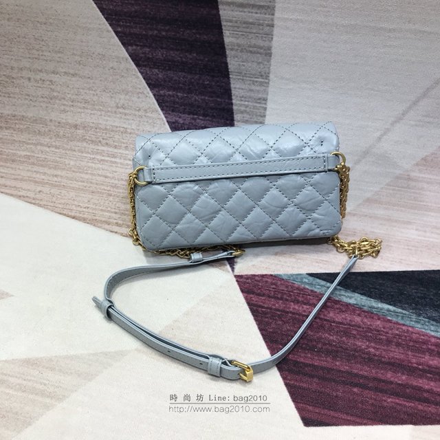 Chanel女包 A57791 最新款復古小牛皮棱格繡花 潮流時尚 休閒百搭 香奈兒小腰包 香奈爾女挎包  djc2608